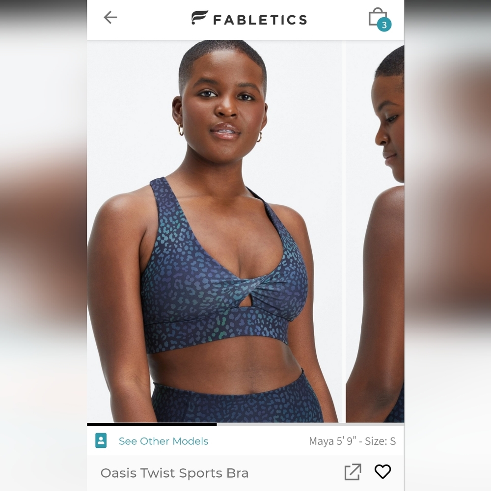 Final day! NWT Fabletics Oasis Bra